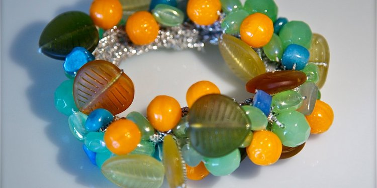 Beaded Stretch Calypso Bracelet 3