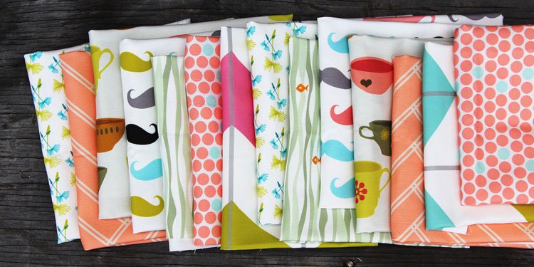 Spoonflower Fabric Stack