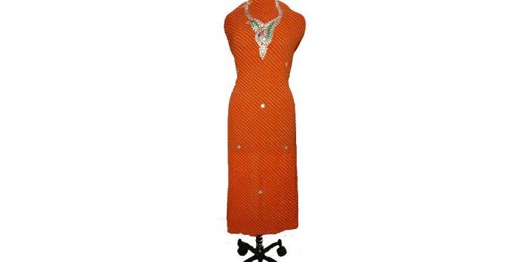 Kurti Unstitched Gota Patti