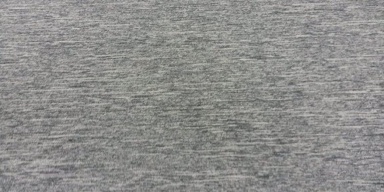 Poly heather grey jersey