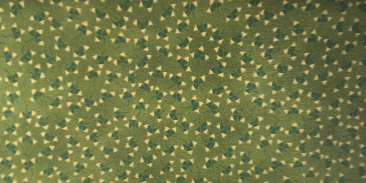 Green and Tan Fabric