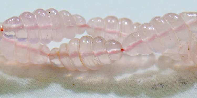 Handmade Rose quartz Beads Strand