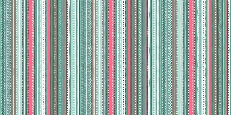 Stripe fabric - Cats