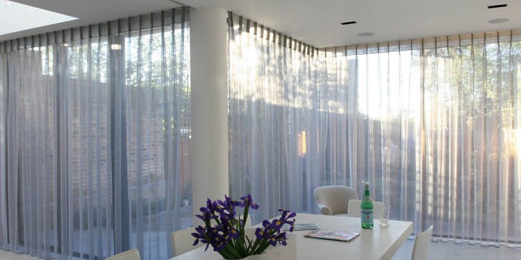 Voile curtains and Window