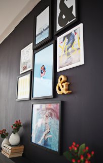 3 fun ideas for making your own art prints (from abeautifulmess.com)