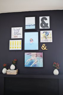 3 ideas for making your own art prints (from abeautifulmess.com)