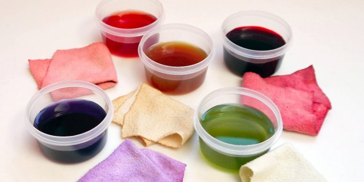 How to make color dye for clothes?
