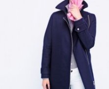 ia hrefhttpswwwjcrewcomwomenscategoryouterwearwoolPRDE4396E4396jsp targetselfBelted zip trench coat in wool meltona in navyibr