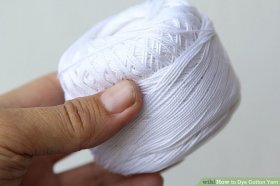 Image titled Dye Cotton Yarn Step 1