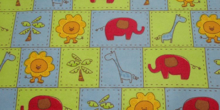 Giraffe Print Fleece Fabric