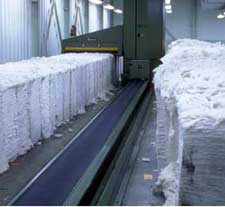 Opening of Cotton Bales