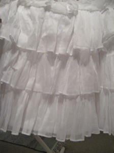 Organdy Ruffles