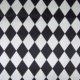 Patterned satin fabric