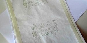 print on fabric stitchery tutorial