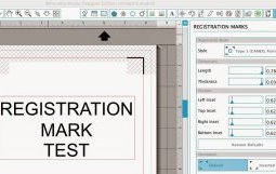 Silhouette Studio screenshot increasing thickness of registration marks