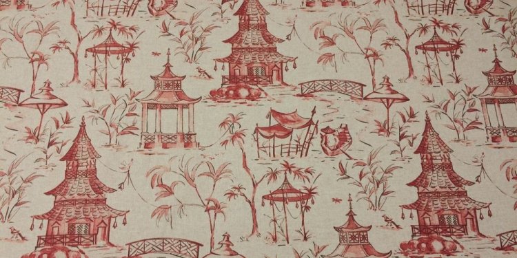 Chinoiserie Upholstery Fabric