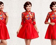 Chinese Brocade Dress