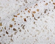 Lace cotton fabric