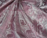 Light Blue Brocade Fabric