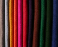 Polyester and elastane fabric