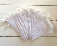 White cotton Lawn Fabric UK