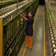Production of textile industry in India